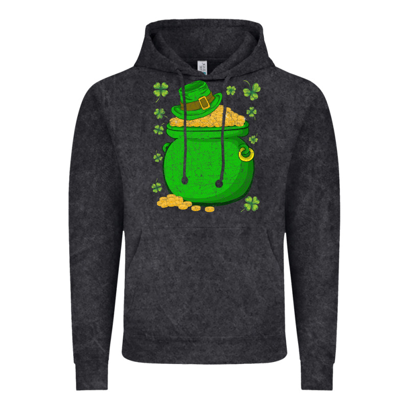 Ireland Leprechaun Hat Pot Of Gold Irish St Patricks Day Vintage Hoodie by lanVoArt | Teevron