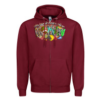 Burgundy My Favorite Players Call Me Mawmaw Zipper Hoodie - CowhideDigitalArt