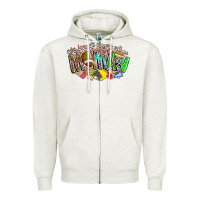 Oatmeal Heather My Favorite Players Call Me Mawmaw Zipper Hoodie - CowhideDigitalArt