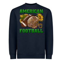Navy american football Heavyweight Sweatshirt - BundleAndBundleShop