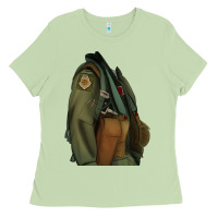 Matcha english pointer airforce Ladies Tee - RanaPortraitStore