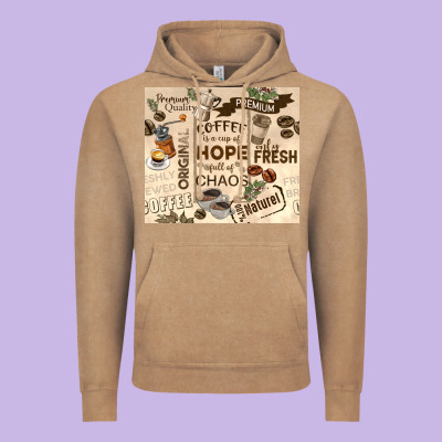 Coffee Is A Cup Of Hope Vintage Hoodie Designed By Tumblerdesignbyshophia