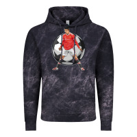 Cloud Black cr7 soccer fan Vintage Hoodie - lanVoArt