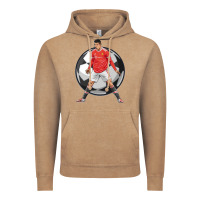 Vintage Coffee cr7 soccer fan Vintage Hoodie - lanVoArt