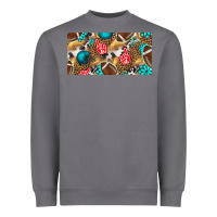 Storm american  football with turquoise license plate Heavyweight Sweatshirt - BundleAndBundleShop