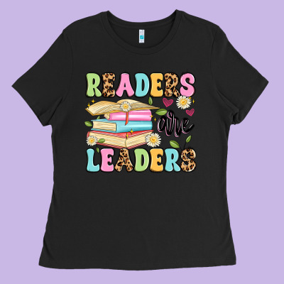 Readers Are Leaders Ladies Tee Designed By Artiststas