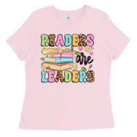 Bubblegum Pink readers are leaders Ladies Tee - Artiststas
