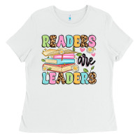 White readers are leaders Ladies Tee - Artiststas