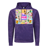 Cloud Purple let's make pour decisions Vintage Hoodie - TumblerDesignByShophia