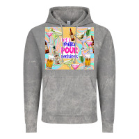 Cloud Rock let's make pour decisions Vintage Hoodie - TumblerDesignByShophia