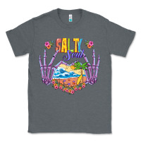 Charcoal Heather Salty soul Classic Tee - NancyCooperArtShop