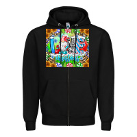 Black Love Christmas gnome Zipper Hoodie - CowhideDigitalArt