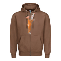 Chestnut vector despicable me Zipper Hoodie - lanVoArt