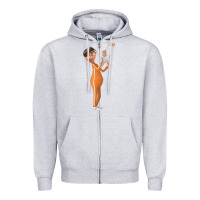 Heather Grey vector despicable me Zipper Hoodie - lanVoArt