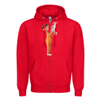 Red vector despicable me Zipper Hoodie - lanVoArt