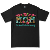 Black mom the heart of the family Premium Tee - Artiststas
