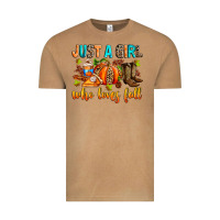 Vintage Camel Just a girl who loves Fall Vintage Tee - RanaPortraitStore