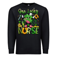 Black one lucky nurse Premium Sweatshirt - Artiststas
