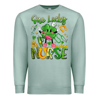 Seafoam one lucky nurse Premium Sweatshirt - Artiststas