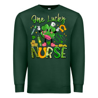 Sports Green one lucky nurse Premium Sweatshirt - Artiststas