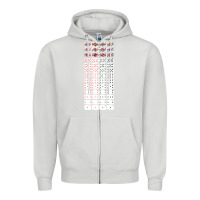 Dove Grey deck of cards   joke gifts   playing cards Zipper Hoodie - lanVoArt