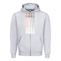 Heather Grey deck of cards   joke gifts   playing cards Zipper Hoodie - lanVoArt