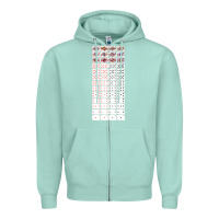 Seafoam deck of cards   joke gifts   playing cards Zipper Hoodie - lanVoArt