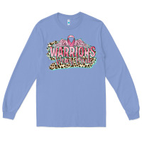 Colony Blue warriors wear pink breast cancer Long Sleeve Tee - CowGirlArtShop