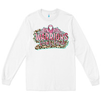 White warriors wear pink breast cancer Long Sleeve Tee - CowGirlArtShop