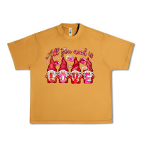 Peanut Butter All you need is love gnomies Valentine's Day Urban Heavy Tee - HowdyJamesFarm