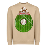 Mushroom baseball and western roses teardrop Heavyweight Sweatshirt - BundleAndBundleShop