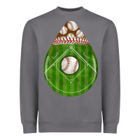 Storm baseball and western roses teardrop Heavyweight Sweatshirt - BundleAndBundleShop