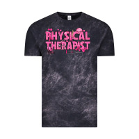 Cloud Black breast cancer physical therapist Vintage Tee - texasbilliewilder
