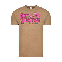 Vintage Coffee breast cancer physical therapist Vintage Tee - texasbilliewilder