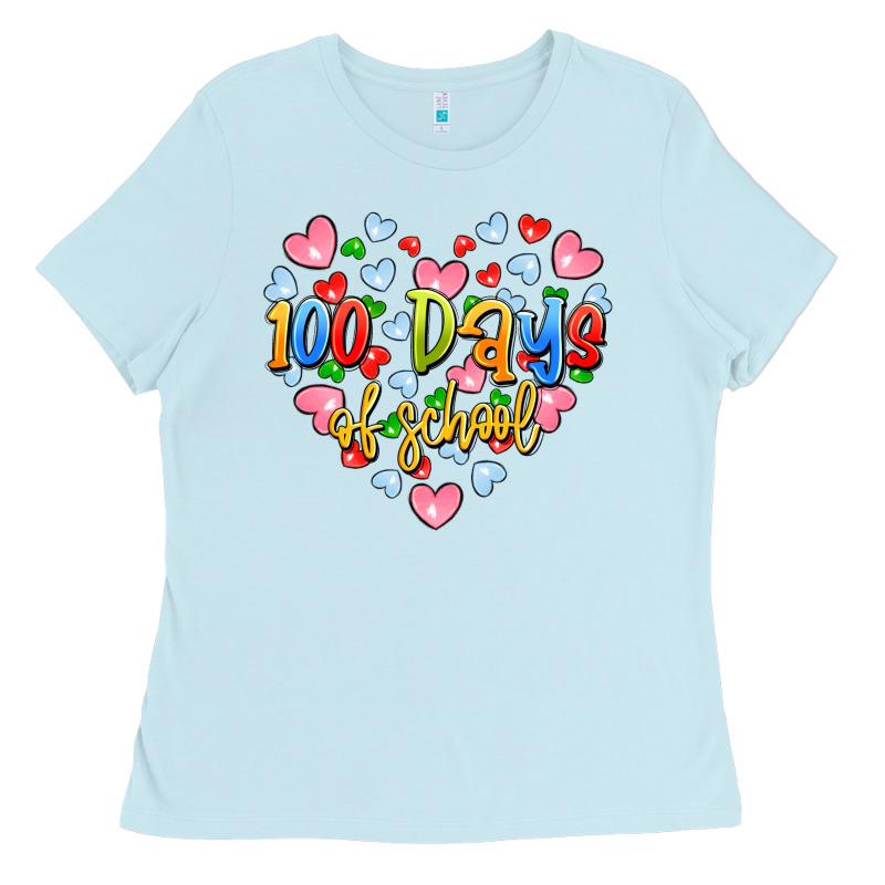 100 Days Of School Ladies Tee by Artiststas | Teevron