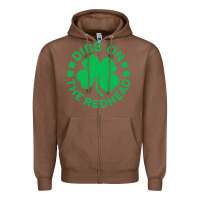 Chestnut dibs on the redhead  st patricks day Zipper Hoodie - lanVoArt