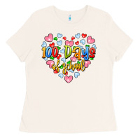 Bone 100 days of school Ladies Tee - Artiststas