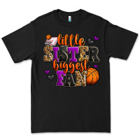 Black little sister biggest fan basketball Premium Tee - Jasminsmagicworld