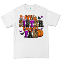 White little sister biggest fan basketball Premium Tee - Jasminsmagicworld
