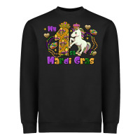 Black my first mardi gras unicorn Heavyweight Sweatshirt - FaDigitalArtStudio