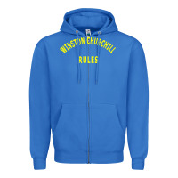 True Royal Trending Winston Churchill Rules Zipper Hoodie - lanVoArt