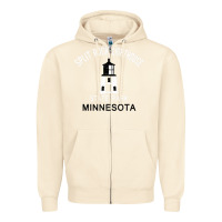 Sandshell Trending Split Rock Lighthouse Minnesota State Park Zipper Hoodie - lanVoArt