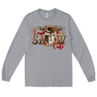 Heather Grey im snow cute Long Sleeve Tee - CowGirlArtShop