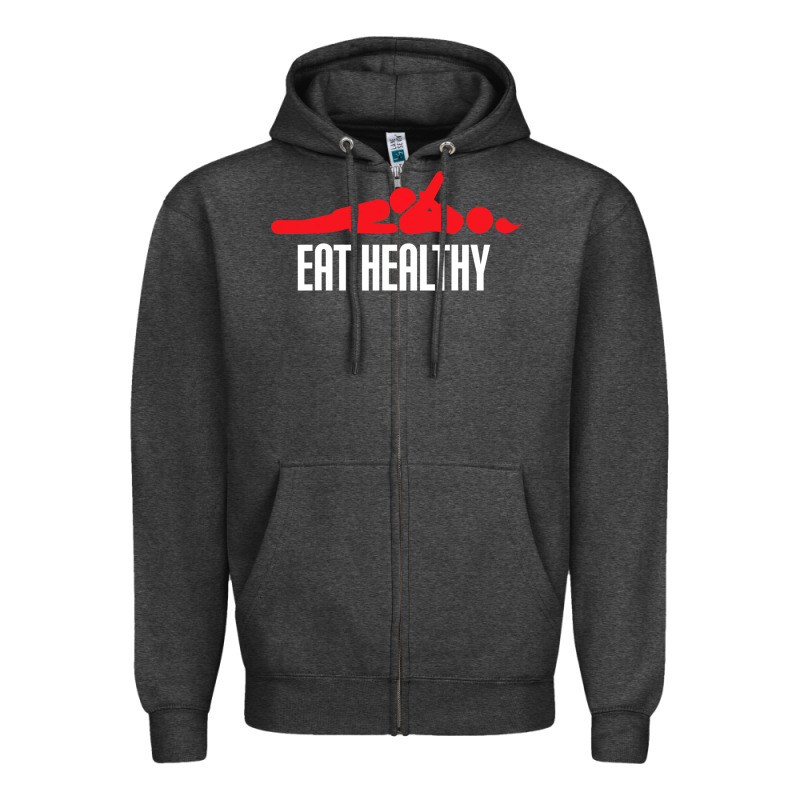 Funny Eat Healthy Sexy Tee Mens Rude Valentine Day Gifts Zipper Hoodie by lanVoArt | Teevron
