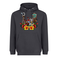Smoke farm life chicken Heavyweight Hoodie - SublimationCraftShop