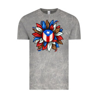 Cloud Rock puerto rico sunflower Vintage Tee - texasbilliewilder