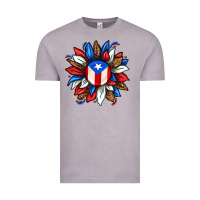 Vintage Zinc puerto rico sunflower Vintage Tee - texasbilliewilder