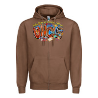 Chestnut my favorite players call me uncle basketball Zipper Hoodie - CowhideDigitalArt