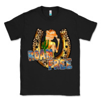 Black cowgirl horseshoe Classic Tee - RacoonDesign