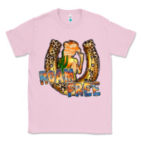 Bubblegum Pink cowgirl horseshoe Classic Tee - RacoonDesign